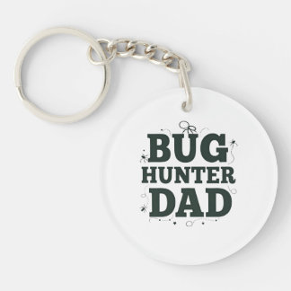Llavero Bug Hunter Dad Keychain - Regalo de Personalizado 