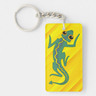 Llavero Buggi Green Lizard Artistic Clipart-27847
