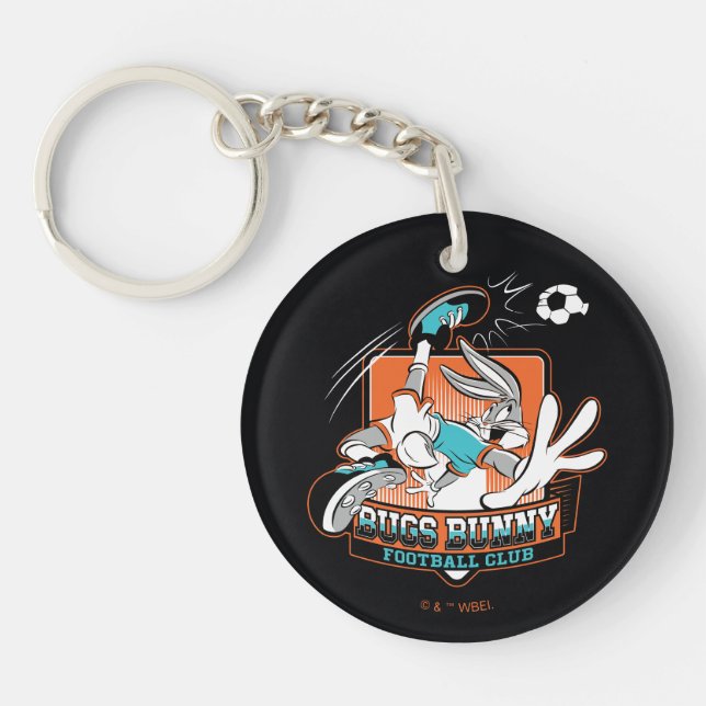 Llavero BUGS BUNNY™ Football Club Badge (Frente)