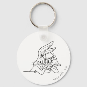 Llavero BUGS BUNNY™ y Lola Bunny 3