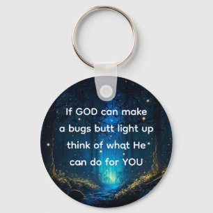 Llavero Bugs Butt Light Up Firefly Lightning bug Funny