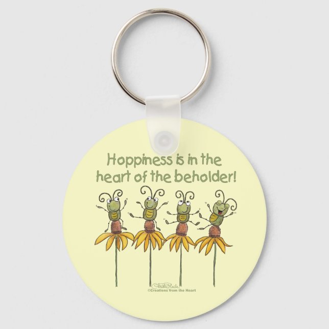 Llavero Bugs on Flowers (Anverso)