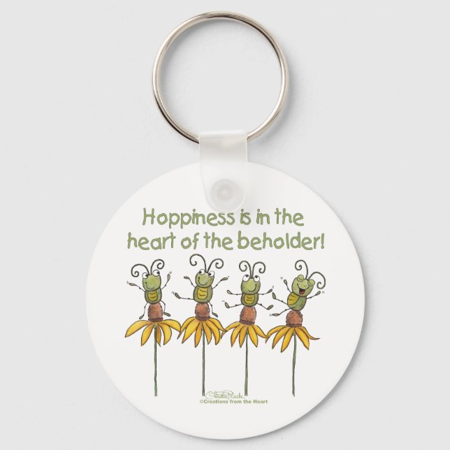 Llavero Bugs on Flowers (Anverso)