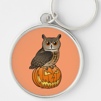 Llavero Búho de Eagle del eurasiático de Halloween