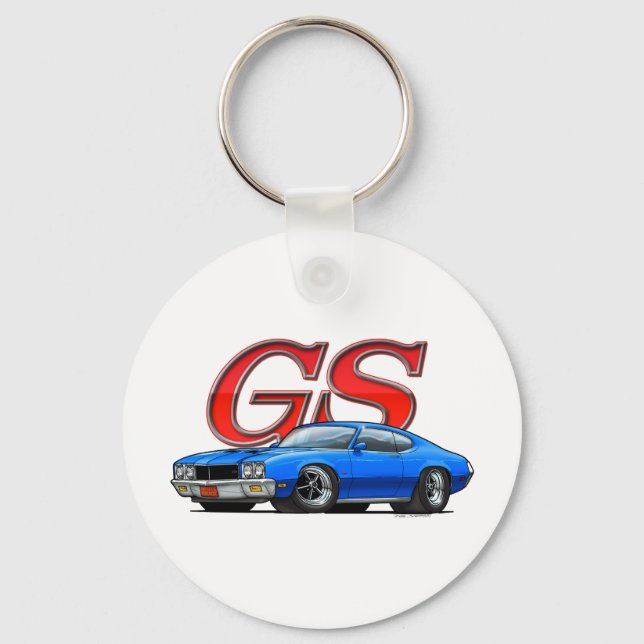Llavero BuickGS_blue (Anverso)