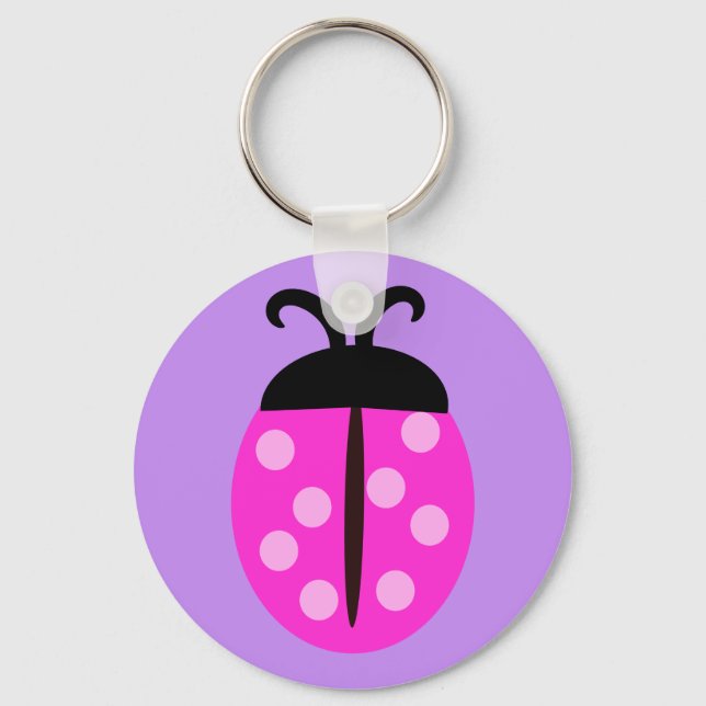 Llavero Buirosis rosada (Anverso)