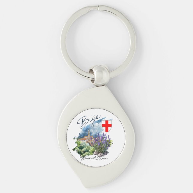 Llavero Buje Croacia (Anverso)