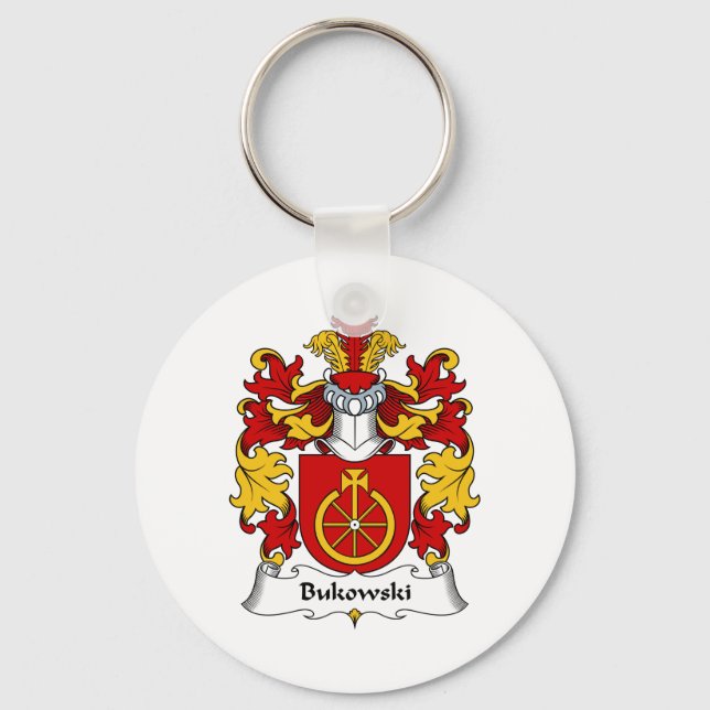 Llavero Bukowski Family Crest (Anverso)