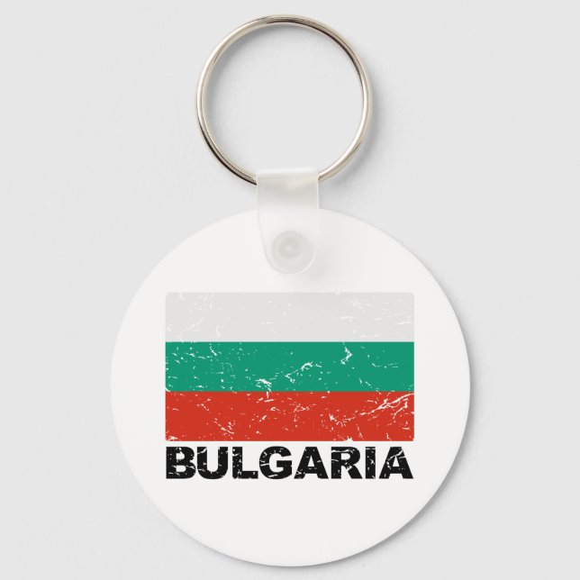 Llavero Bulgaria Bandera de cosecha (Anverso)
