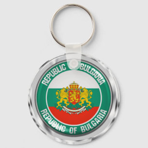 Llavero Bulgaria redonda Emblem