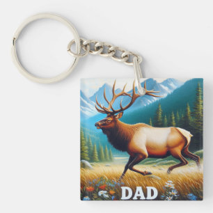 Llavero Bull Elk Dad