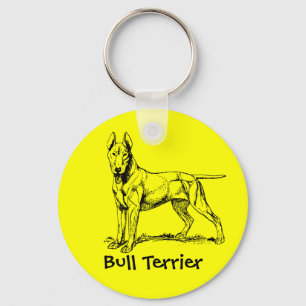 Llavero Bull terrier