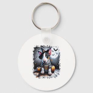Llavero Bull Terrier Dog Halloween