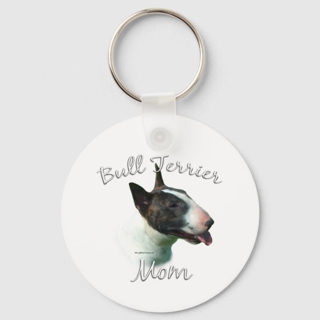 Llavero Bull Terrier Mom 2 (Anverso)