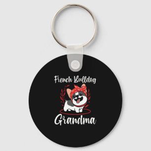 Llavero Bulldog Abuela Dueño de Perro Bulldog francés