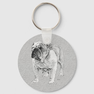 Llavero Bulldog británico