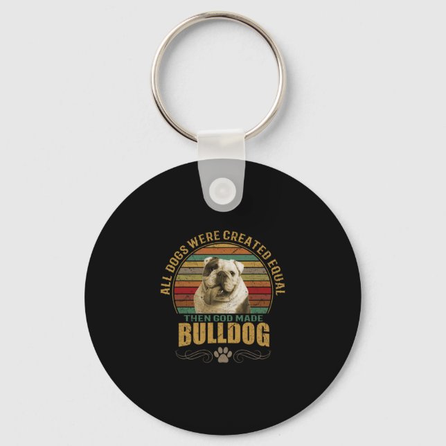 Llavero Bulldog creado (Anverso)