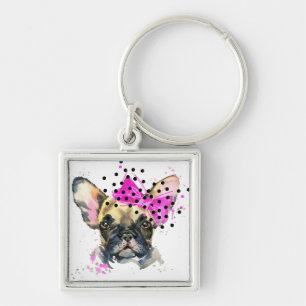 Llavero Bulldog del francés de Cutie