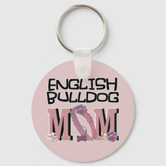 Llavero Bulldog en inglés MOM