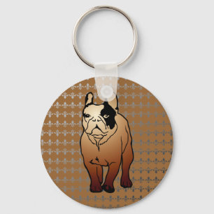 Llavero Bulldog Francés