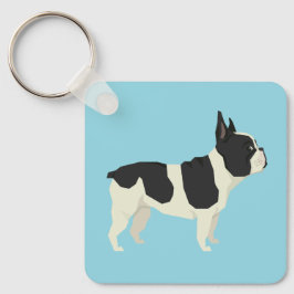Llavero Bulldog Francés