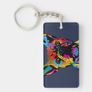 Llavero Bulldog francés