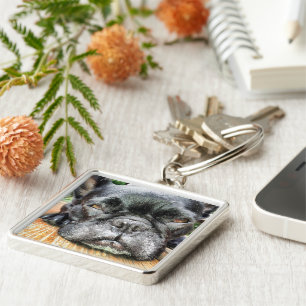 Llavero Bulldog francés