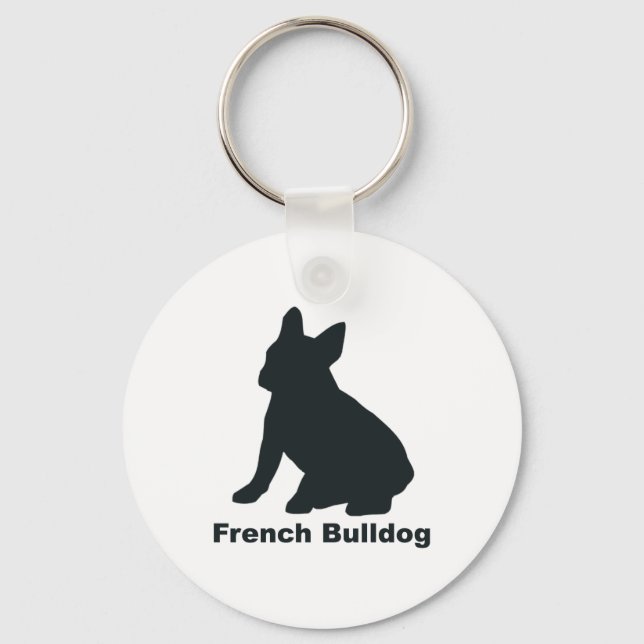 Llavero Bulldog francés (Anverso)