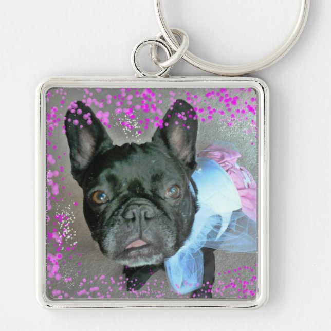Llavero Bulldog francés (Frente)