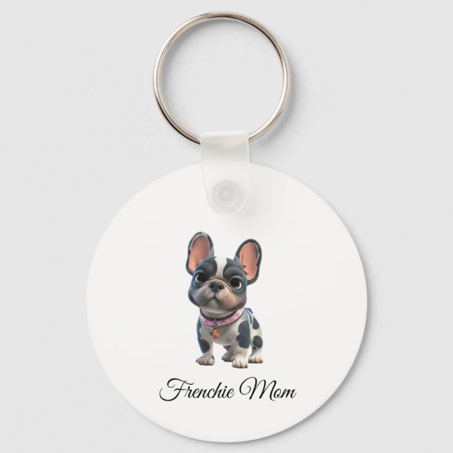 Llavero Bulldog Francés (Anverso)