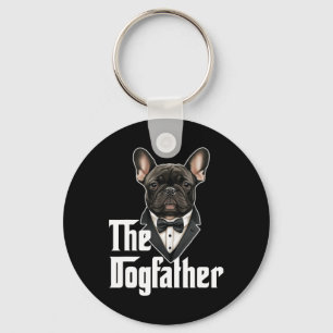 Llavero Bulldog francés Dogfather Frenchie Papa Dog Propio