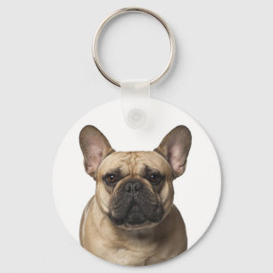 Llavero Bulldog francés dulce Mamá Frenchie Papá Cachorro