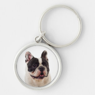 Llavero Bulldog francés dulce mamá Frenchie papá perro