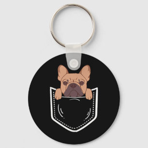 Llavero Bulldog francés francés para los amantes del perro