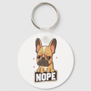 Llavero Bulldog francés Nope