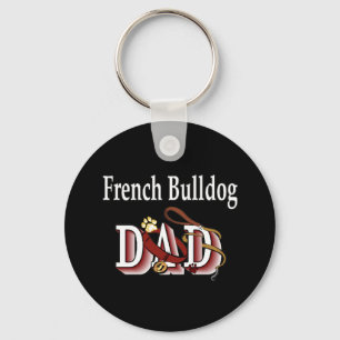 Llavero bulldog francés papá Keychain