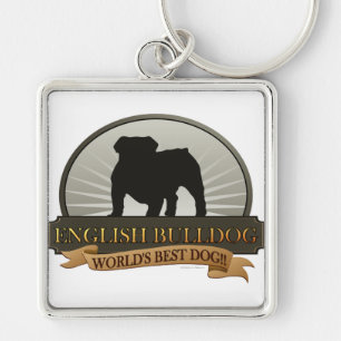 Llavero Bulldog inglés