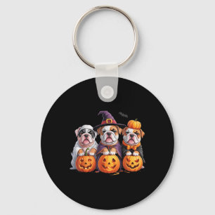 Llavero Bulldog Inglés Divertido Fantasma Frenchie Perro H