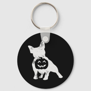 Llavero Bulldog Lazy Halloween Disstume Cute Frenchie Cala