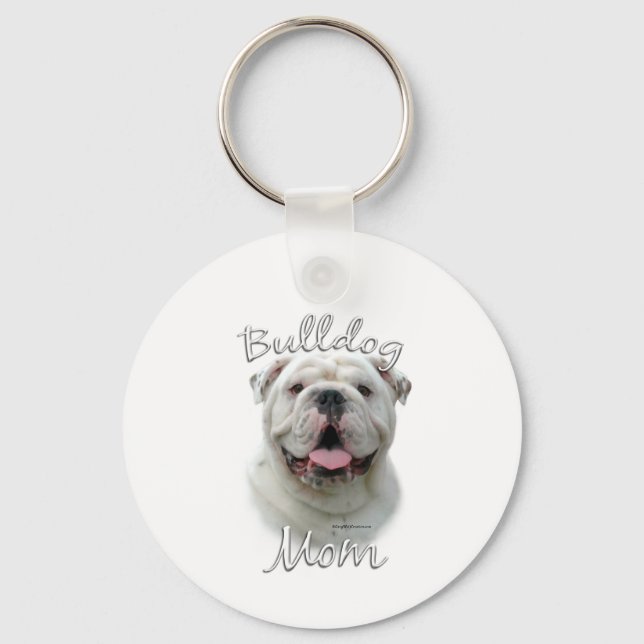 Llavero Bulldog Mamá 2 (Anverso)