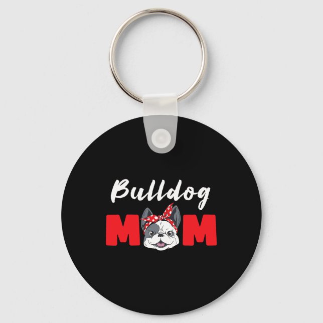 Llavero Bulldog Mamá - Bulldog (Anverso)