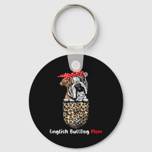 Llavero Bulldog Mamá Pocket Bulldog Día de la Madre