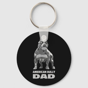 Llavero Bulldog Perro Amante Americano