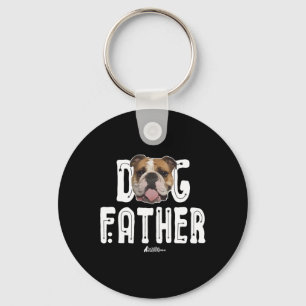 Llavero Bulldog Perro Padre Bulldog El Dogfather Ruff Life