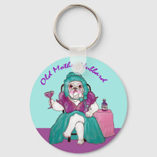 Llavero Bulldog Vieja Madre Hubbard