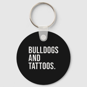 Llavero Bulldoges Y Dueños De Bulldoges De Tatuajes Perro