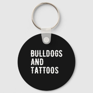 Llavero Bulldoges Y Dueños De Bulldoges De Tatuajes Perro