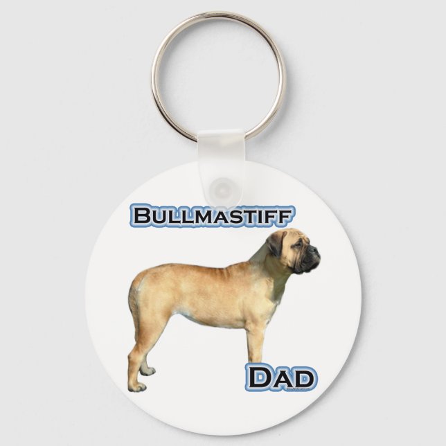 Llavero Bullmastiff Dad 4 - Keychain (Anverso)