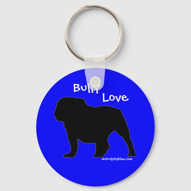 Llavero Bully Love bulldog keychain (Anverso)
