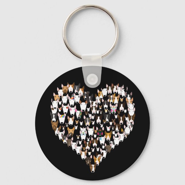 Llavero Bully Love Heart Keyring (Anverso)